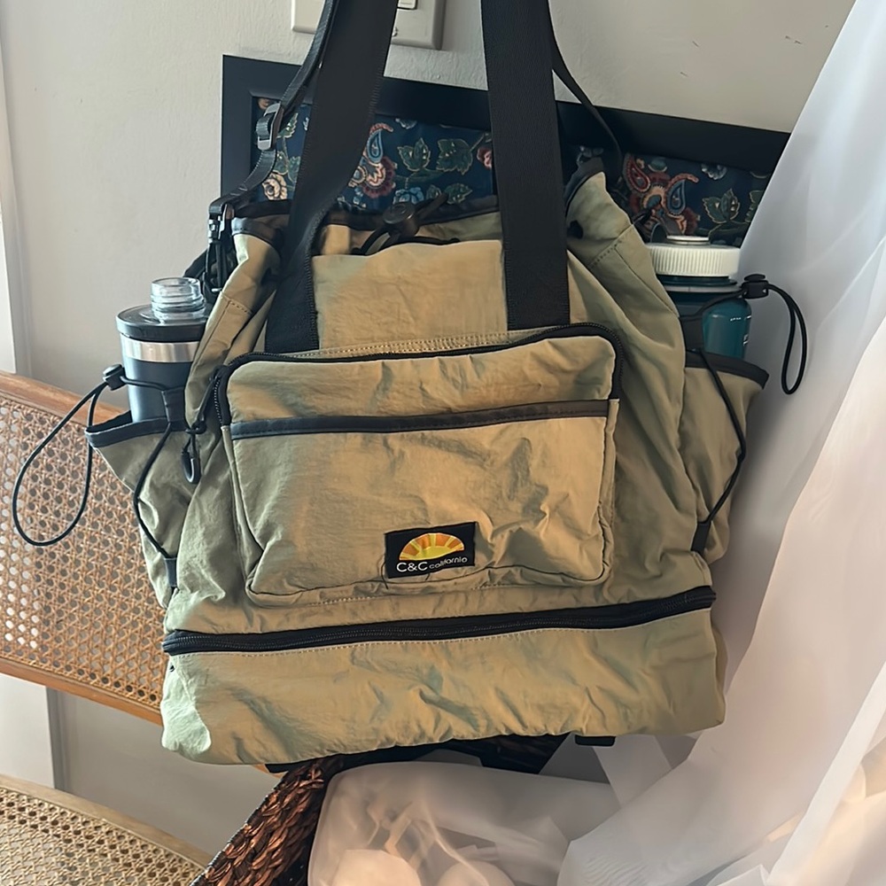 C&C California weekender duffle shoulder bag carry on.